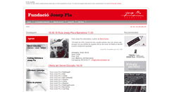 Desktop Screenshot of fundaciojoseppla.cat